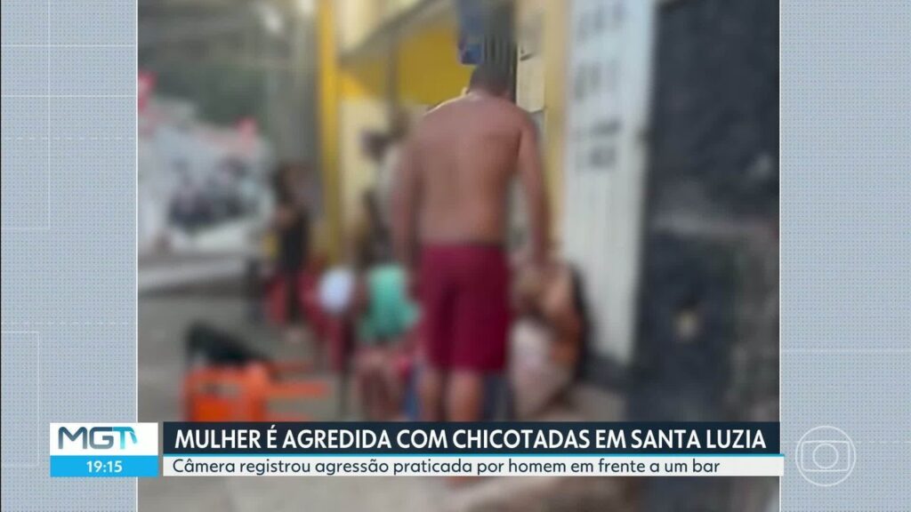Mulher é agredida com chicotadas em Santa Luzia
