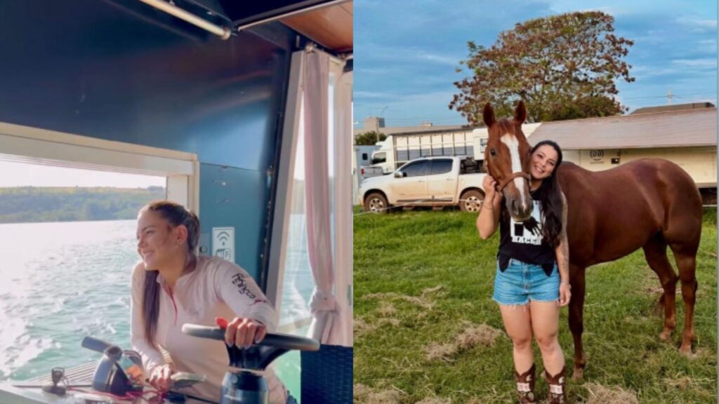 ação, a família acumulou um patrimônio de luxo que inclui ranchos, carros import