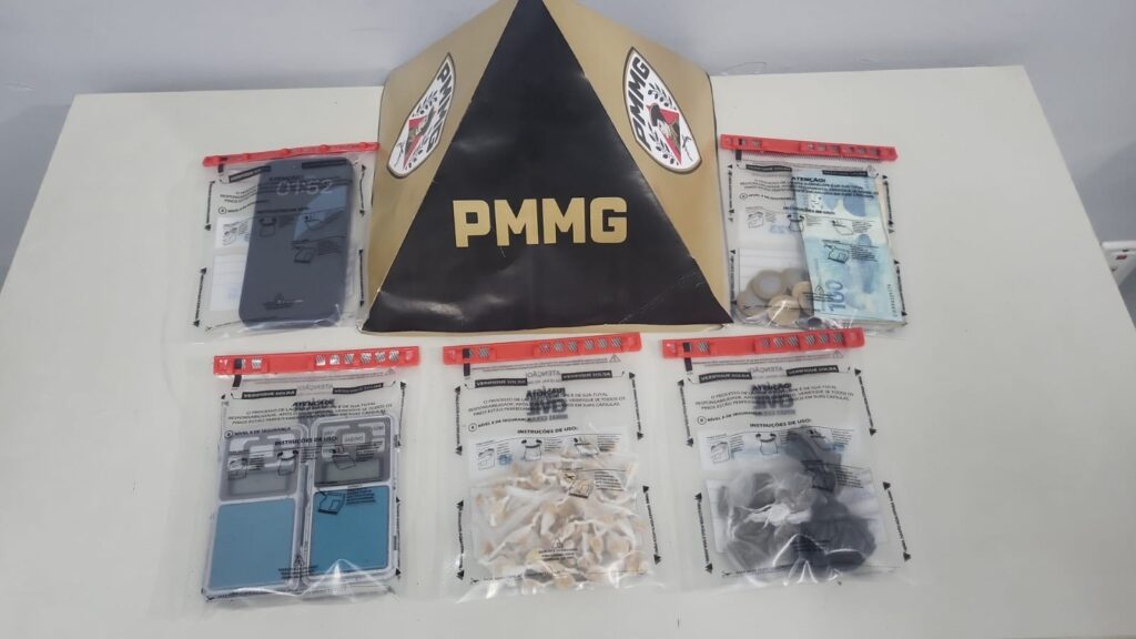 Material apreendido pela PM Polícia Militar/Divulgação