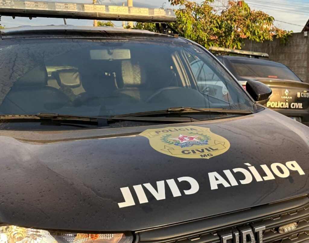 Viatura da Polícia Civil de Minas Gerais Polícia Civil/Divulgação
