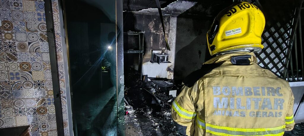 em Juiz de Fora Corpo de Bombeiros/Divulgação