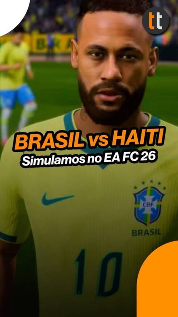 Simulamos BRASIL vs HAITI no EA FC 26! Nos classificamos?