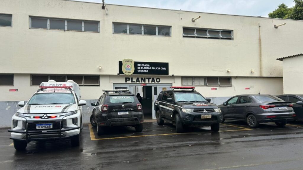 Delegacia da Polícia Civil de Uberaba Loise Monteiro/TV Integra