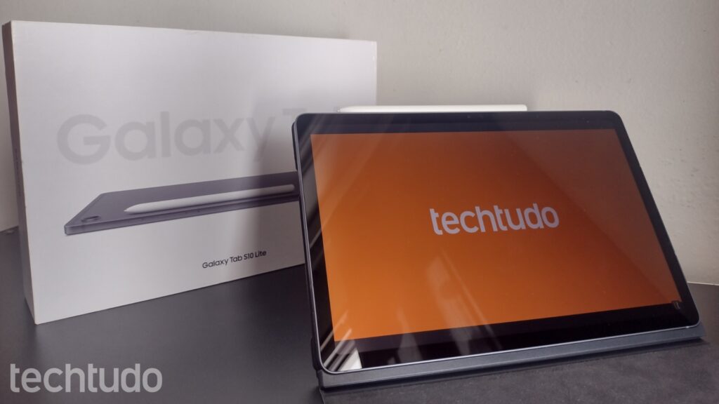 Galaxy Tab S10 Lite traz S Pen, portabilidade e design minimalista — Foto: Suellen Machado/TechTudo