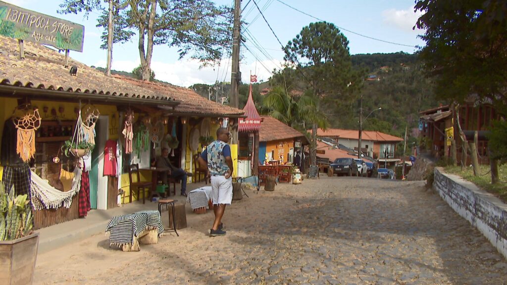 Ibitipoca disputa selo de melhor vila turística do mundo TV Integração/Reprodução