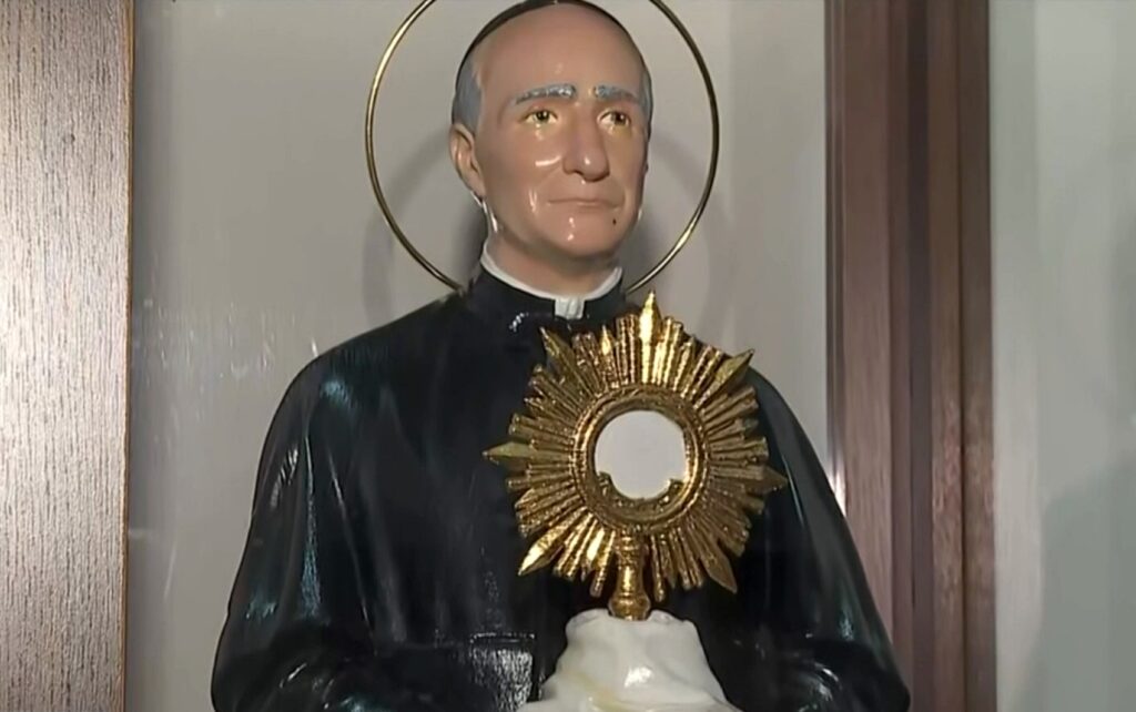 Centenário de Santo Aníbal destaca milagre reconhecido pelo Vaticano em MG EPTV/Reprodução