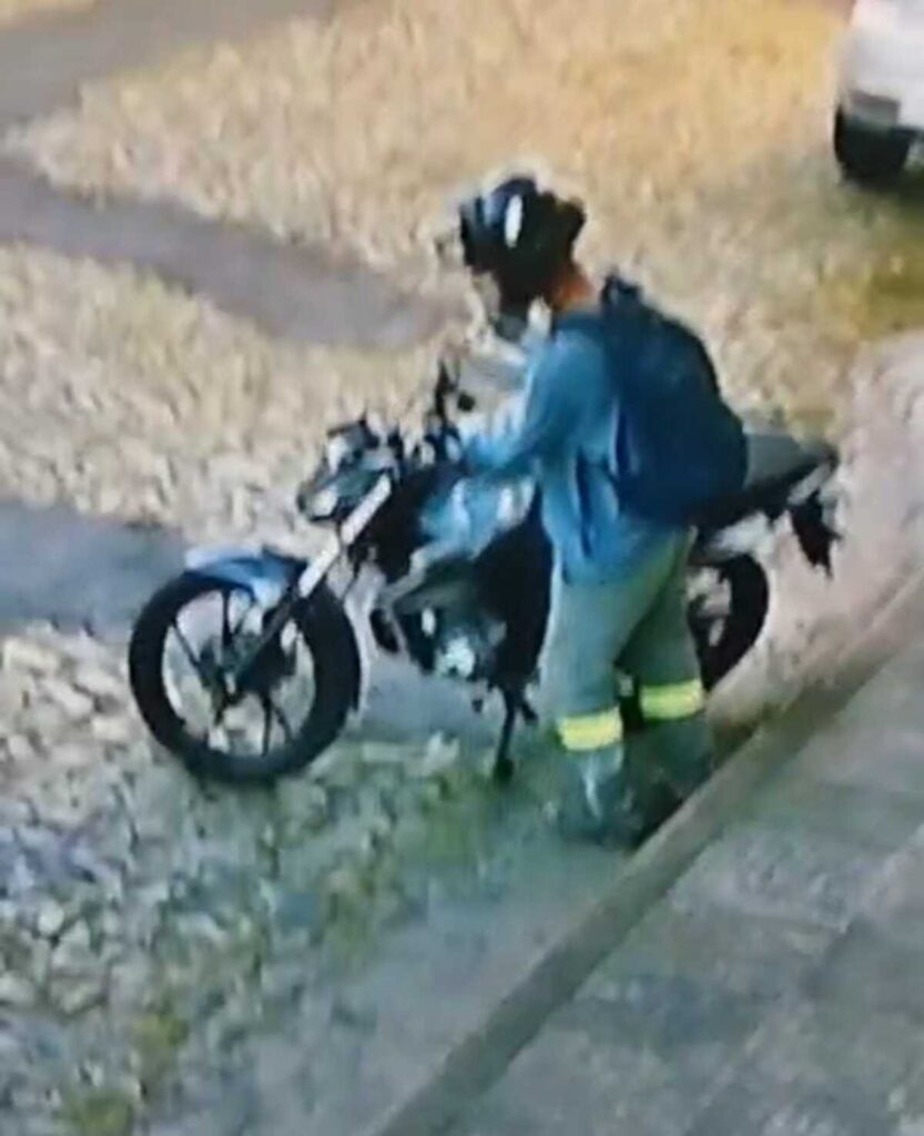 esposa durante festa em distrito Homem tenta furtar moto em Divinópolis Redes sociais/Divulgação