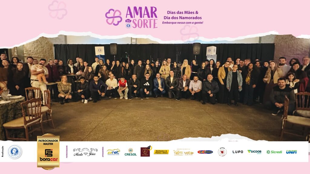 Campanha Amar Traz Sorte da ACIA culmina em jantar de celebração em Alfenas
