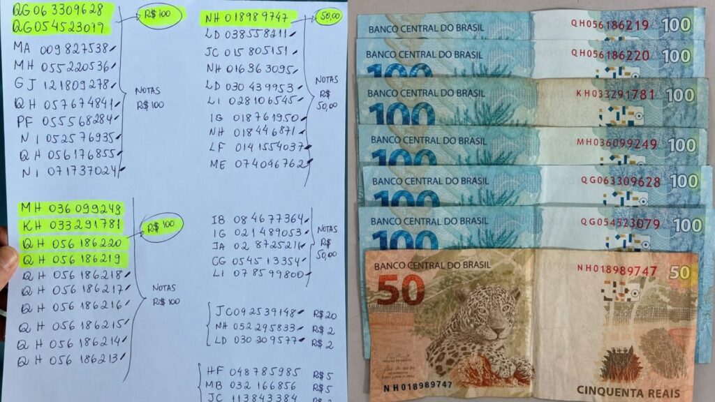 Patrão desconfiado: Diarista é presa em Patos de Minas por furto qualificado após rastreamento de notas