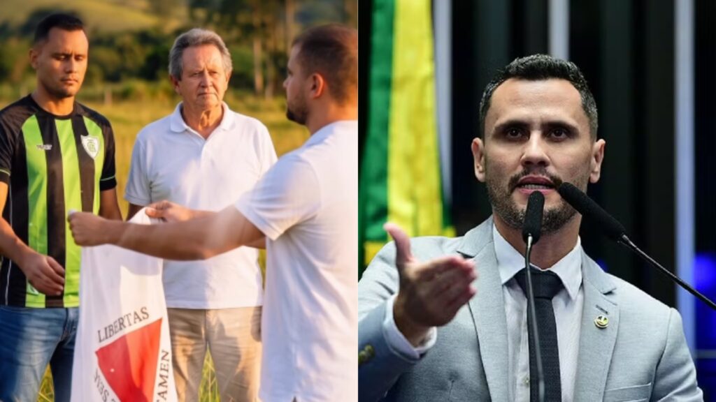 Senador Cleitinho usa inteligência artificial em vídeo com pai e irmão falecidos