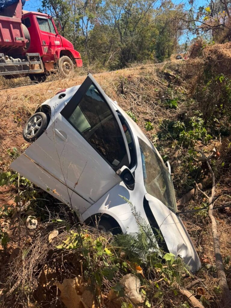 Bebê sobrevive a capotamento na Mg-308 após uso correto de cadeirinha