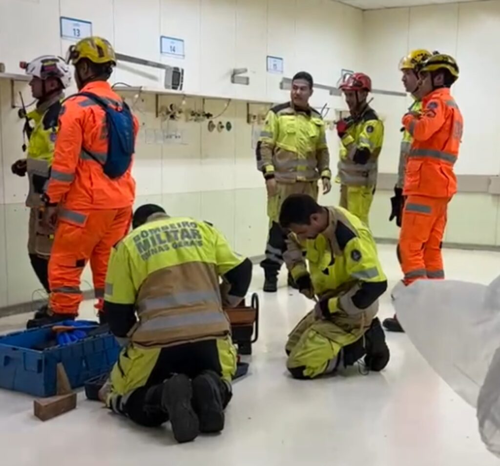 Bombeiros em ação: vazamento de oxigênio no Hospital João XXIII gera preocupação