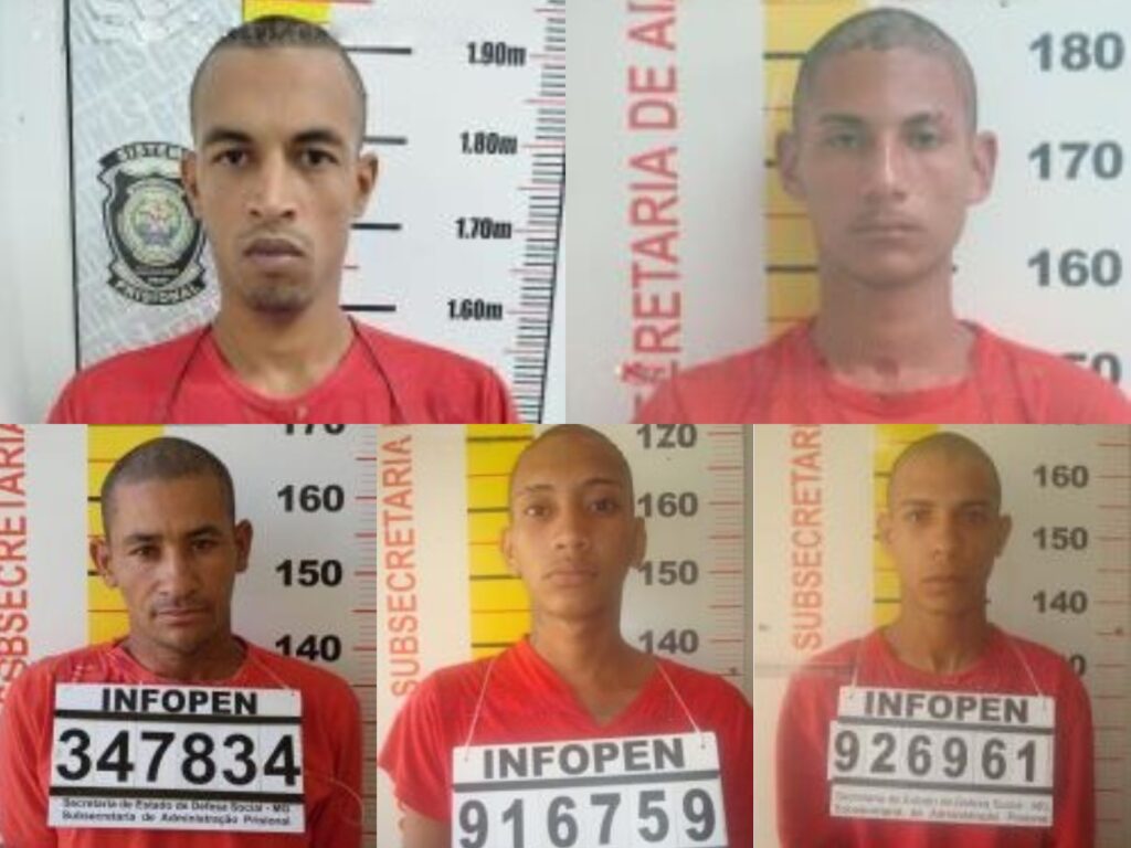 Buscas continuam por cinco detentos que escaparam de presídio em Águas Formosas