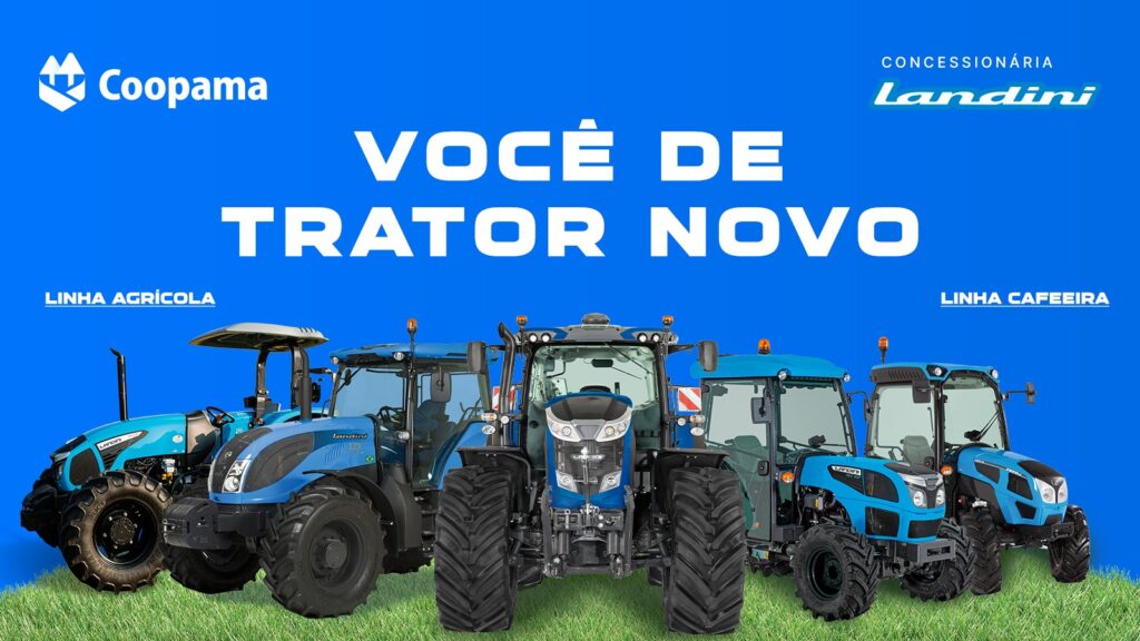 Coopama reforça oferta de tratores Landini para modernizar o campo