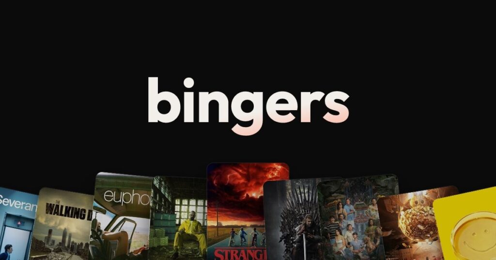 Do criador do TV Time, Bingers surge como a nova casa para amantes de séries
