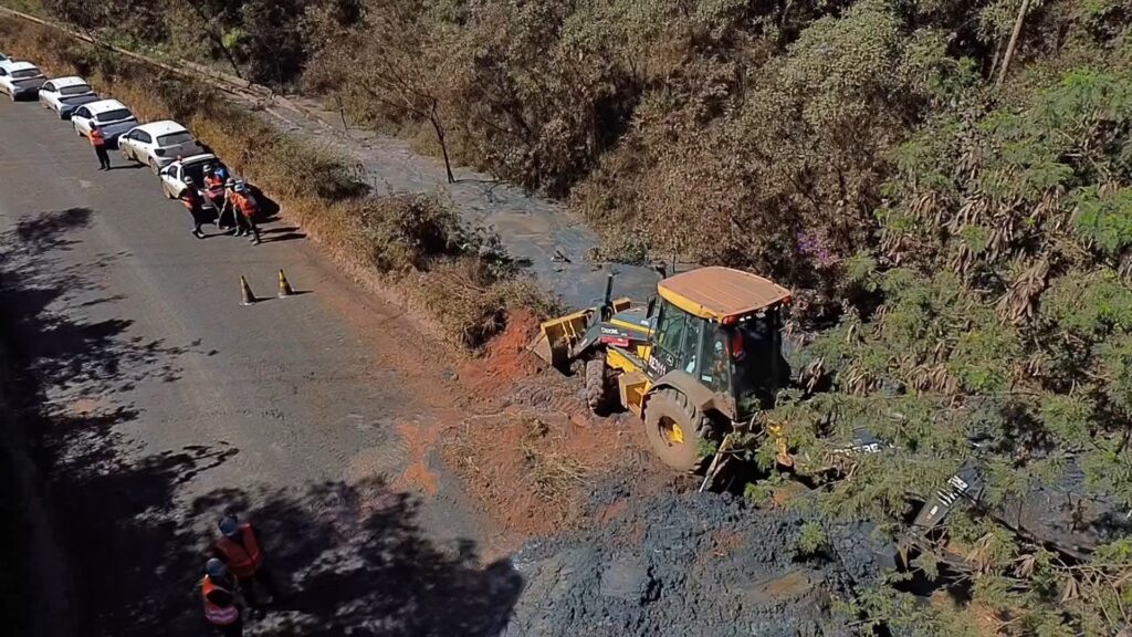 Minério vaza de tubulação da CSN e alcança portaria da Vale em Congonhas sem deixar feridos