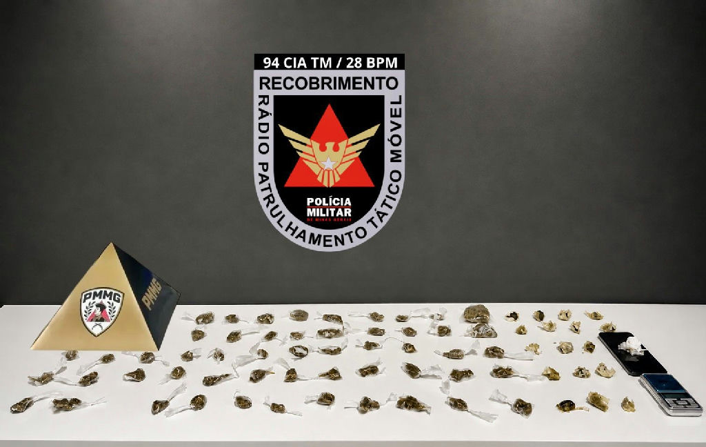 Operação policial em Unaí resulta na prisão de pai e apreensão de filho por tráfico