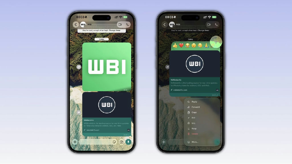 Whatsapp atualiza visual no iPhone com interface Liquid Glass