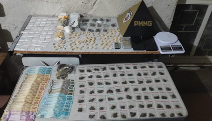 Apreensão de drogas e dinheiro em Montes Claros resulta em prisão após perseguição