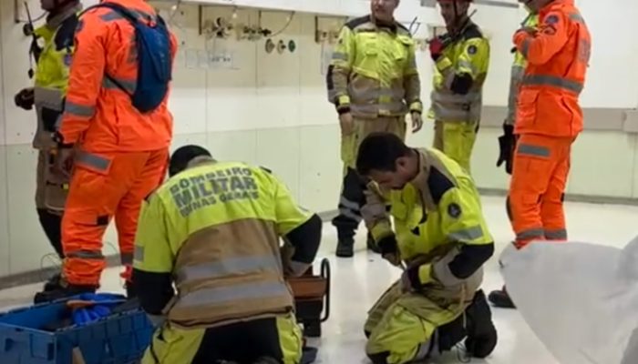 Bombeiros em ação: vazamento de oxigênio no Hospital João XXIII gera preocupação