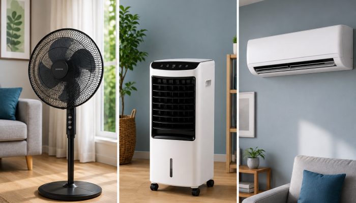 Calor intenso: guia completo para escolher entre ventilador, climatizador e ar-condicionado