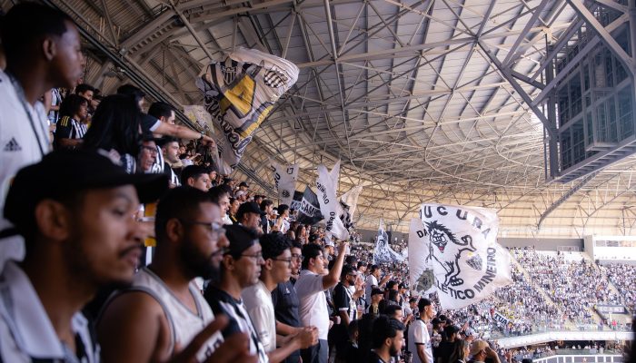 Confronto em jogo do Atlético Mineiro na Arena MRV termina com duas detenções