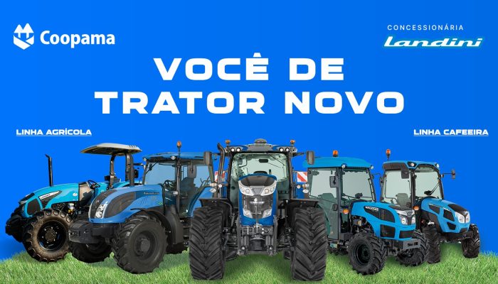 Coopama reforça oferta de tratores Landini para modernizar o campo