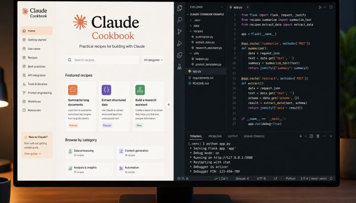 Domine a automação e prompts da Anthropic com o guia prático Claude Cookbook