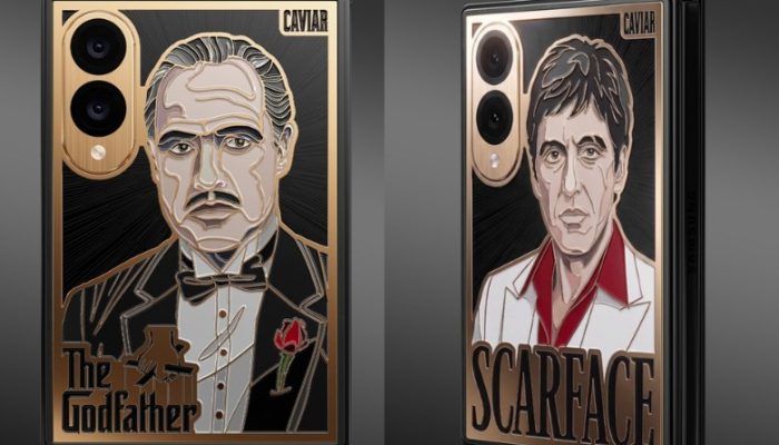 Edições de luxo do Galaxy Z Fold 8 homenageiam clássicos do cinema com ouro 24 quilates