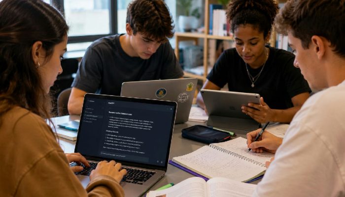 Estudantes brasileiros aderem à inteligência artificial, mas orientação pedagógica é rara