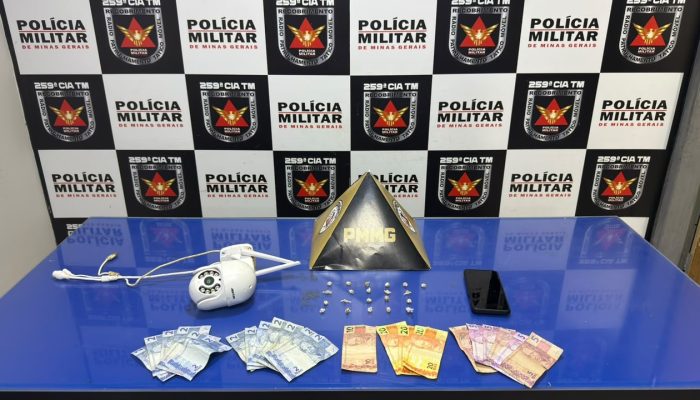 Homem é preso por tráfico de drogas em imóvel próximo a creche em Pirapora