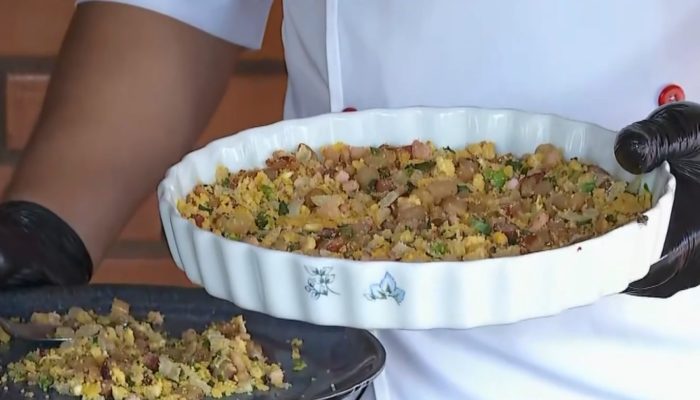ções e o custo aproximado é de R$ 40. 'Barato da Cozinha' ensina receita de faro