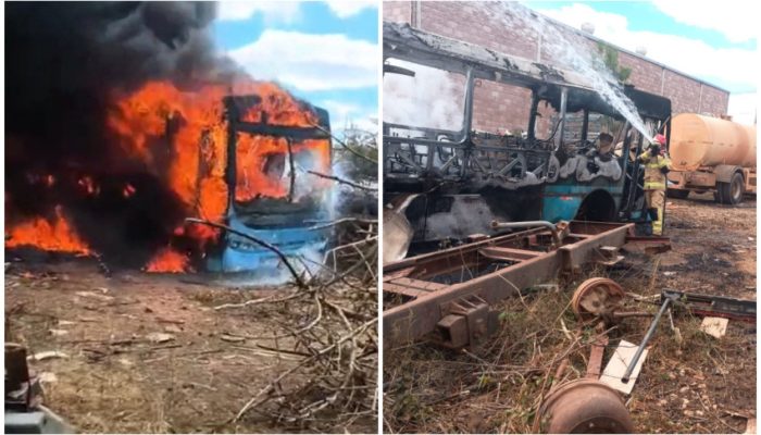 um incêndio nesta quarta-feira (20). Um vídeo divulgado pelo Corpo de Bombeiros