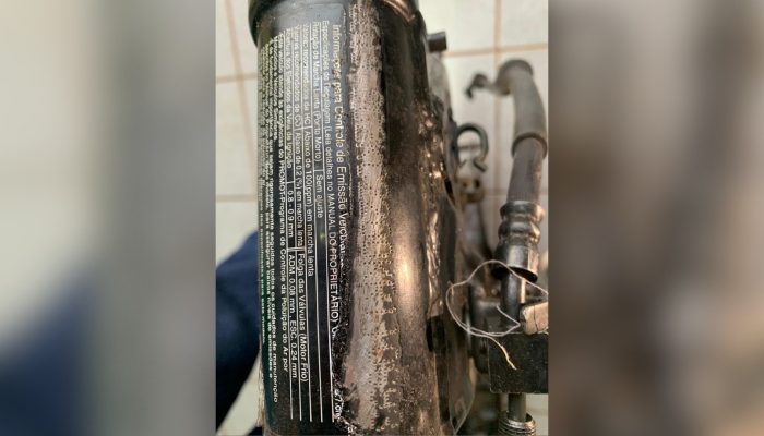 Casal é preso suspeito de manter desmanche clandestino de motos roubadas em Uberlândia Polícia Civil/Divulgação