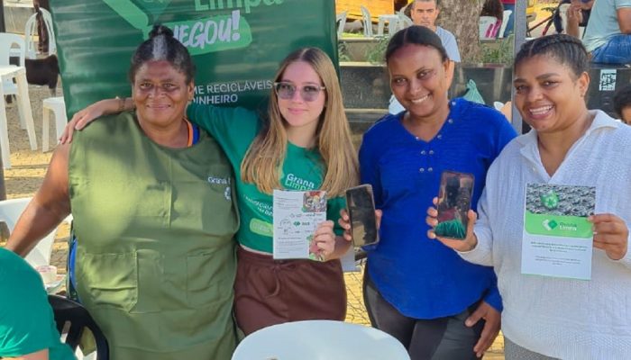 Projeto transforma materiais recicláveis em créditos digitais em Pompéu Zilvan Martins/Divulgação