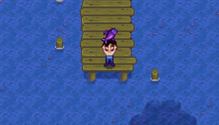 Carpa da Meia-Noite: saiba tudo sobre a espécie de peixe no Stardew Valley — Foto: Reprodução/Róbson Martins