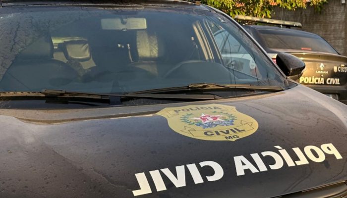 Viatura da Polícia Civil de Minas Gerais Polícia Civil/Divulgação