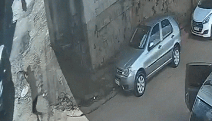 Câmera flagrou suspeitos atirando contra a vítima em BH Reprodução/TV Globo