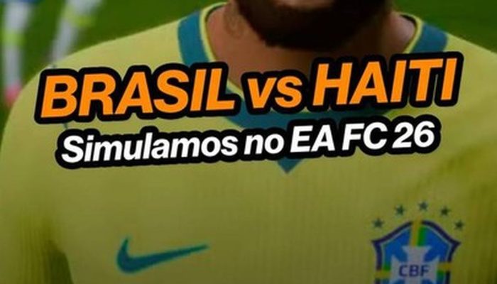 Simulamos BRASIL vs HAITI no EA FC 26! Nos classificamos?