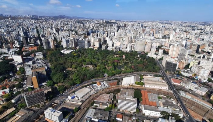 Vista panorâmica de BH Lucas Franco/TV Globo