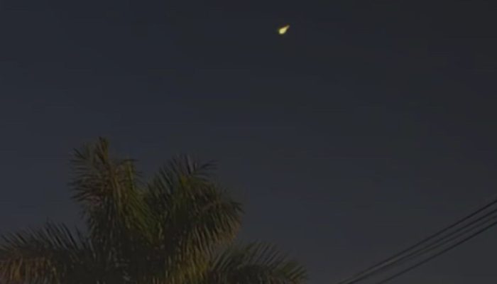 volta das 18h20 e confirmado ao g1 pela Rede Brasileira de Observação de Meteoro