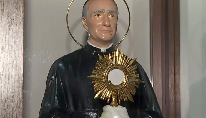Centenário de Santo Aníbal destaca milagre reconhecido pelo Vaticano em MG EPTV/Reprodução