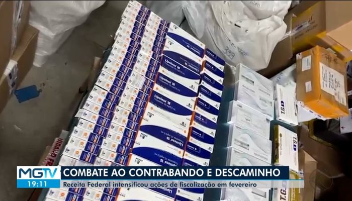 Receita Federal intensifica combate a contrabando e descaminho em MG