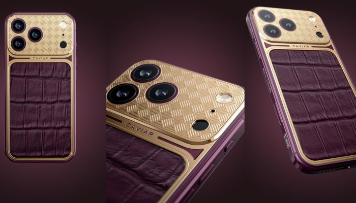 Marca de luxo Caviar revela suposto design e data de estreia do iPhone 18 Pro