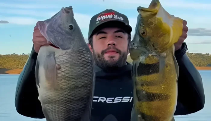 Mergulhador revela segredos submersos dos rios de Minas Gerais em vídeos virais