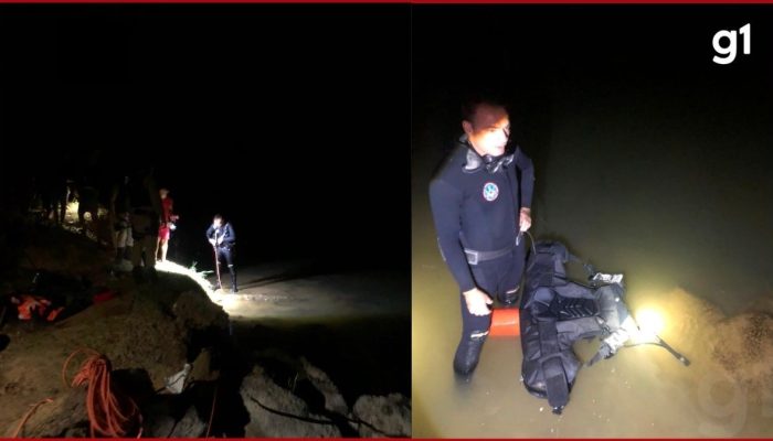 No Rio Preto, em Natalândia, Bombeiros retomam buscas por jovem de 23 anos desaparecido