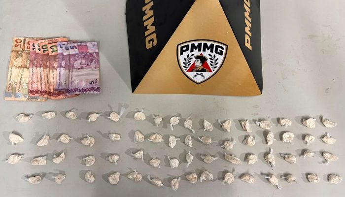 Operação da PM prende mulher com 63 porções de cocaína escondidas na roupa íntima em Governador Valadares