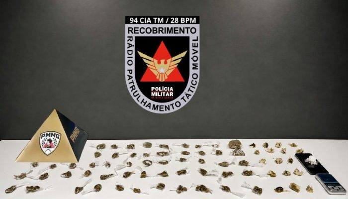 Operação policial em Unaí resulta na prisão de pai e apreensão de filho por tráfico