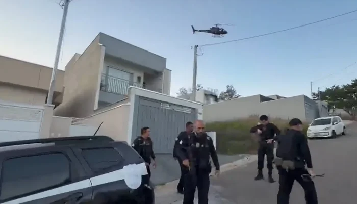 Operação policial prende cinco suspeitos de tribunal do crime e homicídio em Extrema