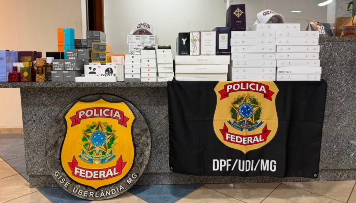 Polícia Federal apreende R$ 400 mil em mercadorias ilegais no Triângulo Mineiro